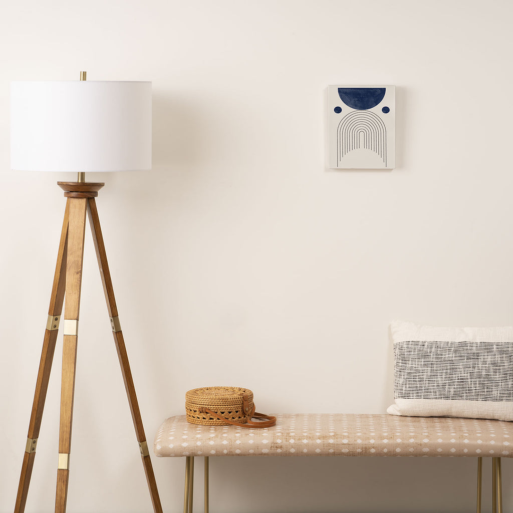 Mid Century Modern Arch & Moon Canvas Print Gallery Image 2