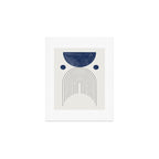Mid Century Modern Arch & Moon Art Print Gallery Image 1