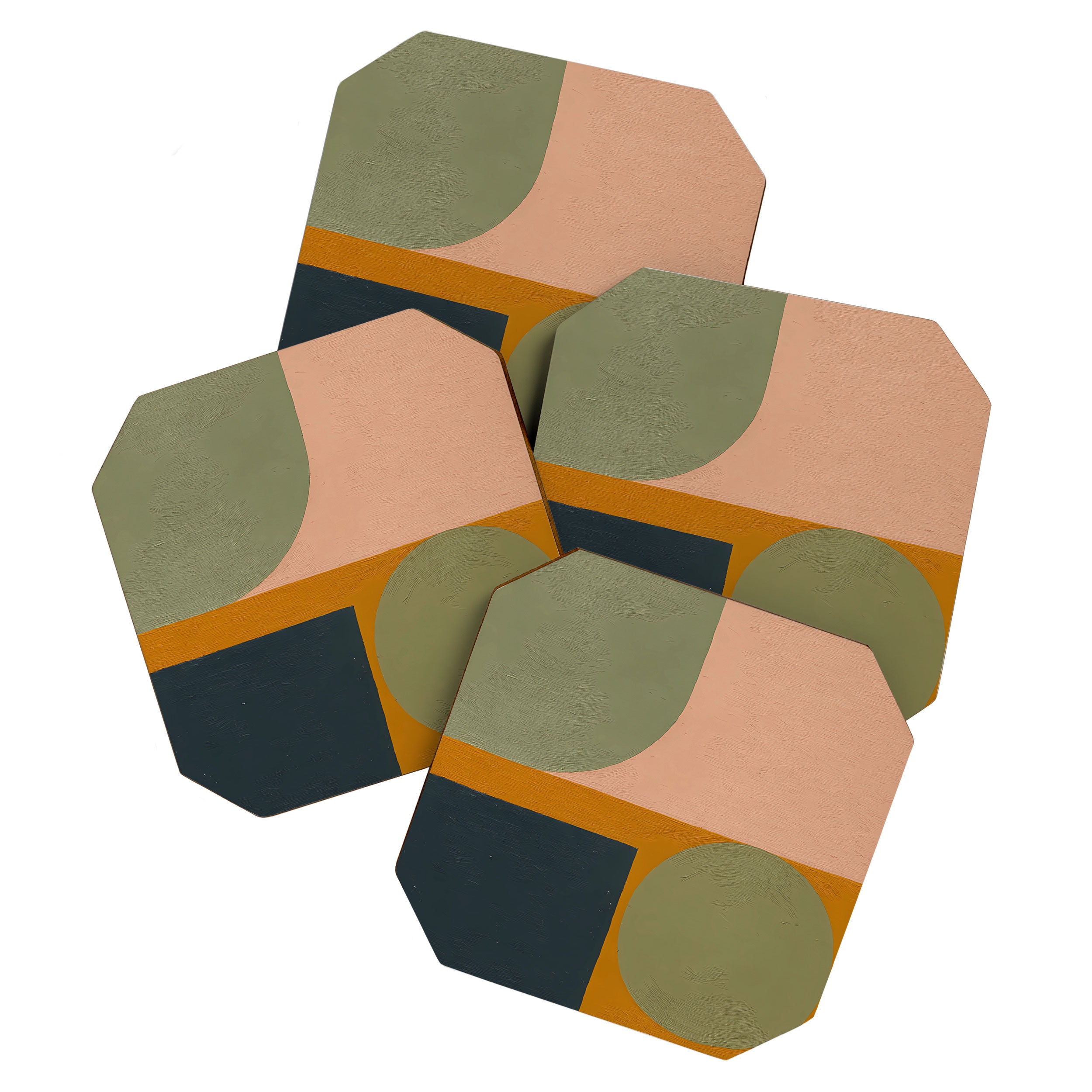 Mid Century Modern Balance Coaster Gallery Image 1