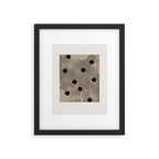 Mid Century Modern Dots Framed Art Print Gallery Image 5
