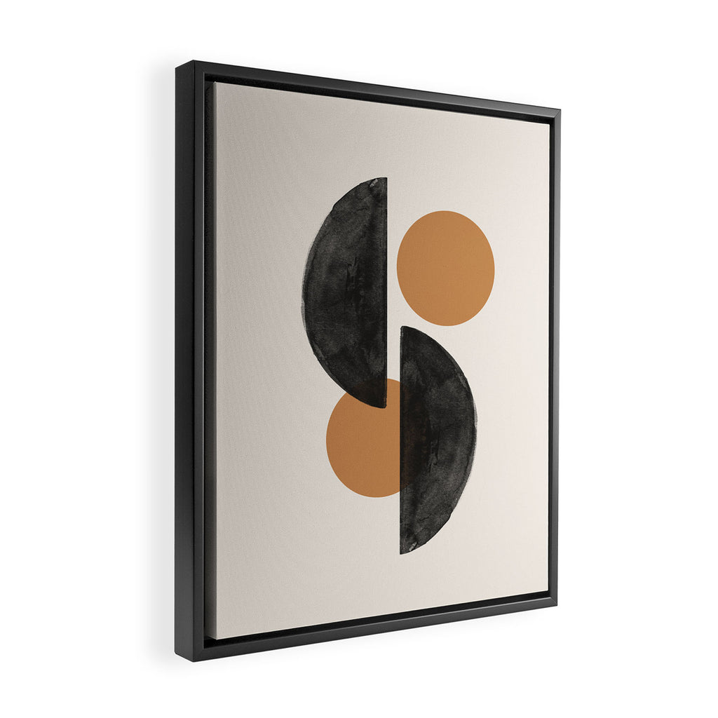 Mid Century Modern Framed Canvas Print Gallery Image 2