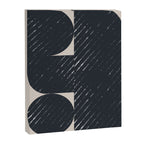 Mid Century Modern Geometric Shape  Canvas Print Gallery Image 6
