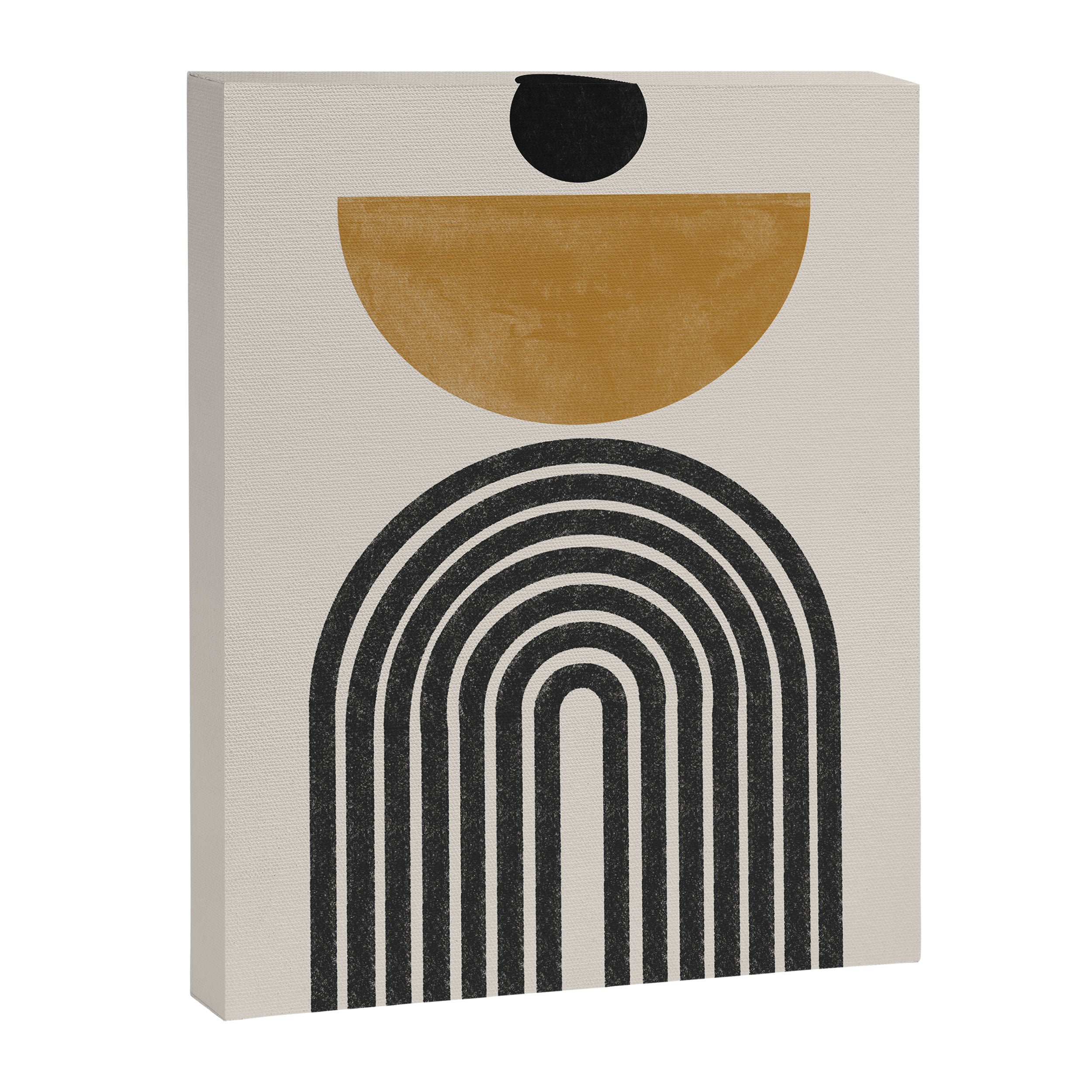 Mid Century Modern Graphic Canvas Print Gallery Image 6
