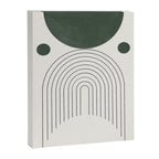Mid Century Modern Green Canvas Print Gallery Image 6