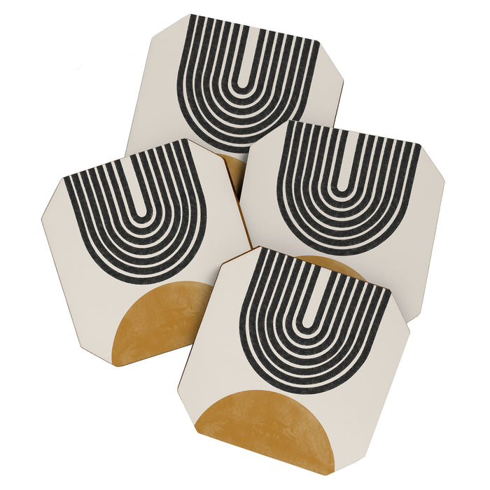 Mid Century Modern Coaster Gallery Image 1