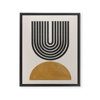 Mid Century Modern Framed Canvas Print Gallery Image 6