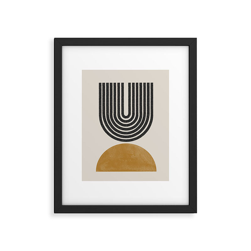 Mid Century Modern Framed Art Print Gallery Image 5
