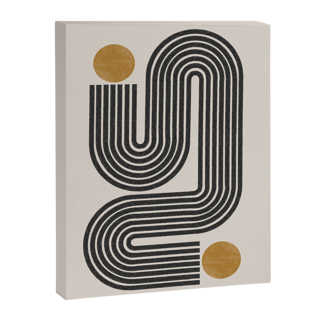 Mid Century Modern Line Canvas Print Gallery Image 6