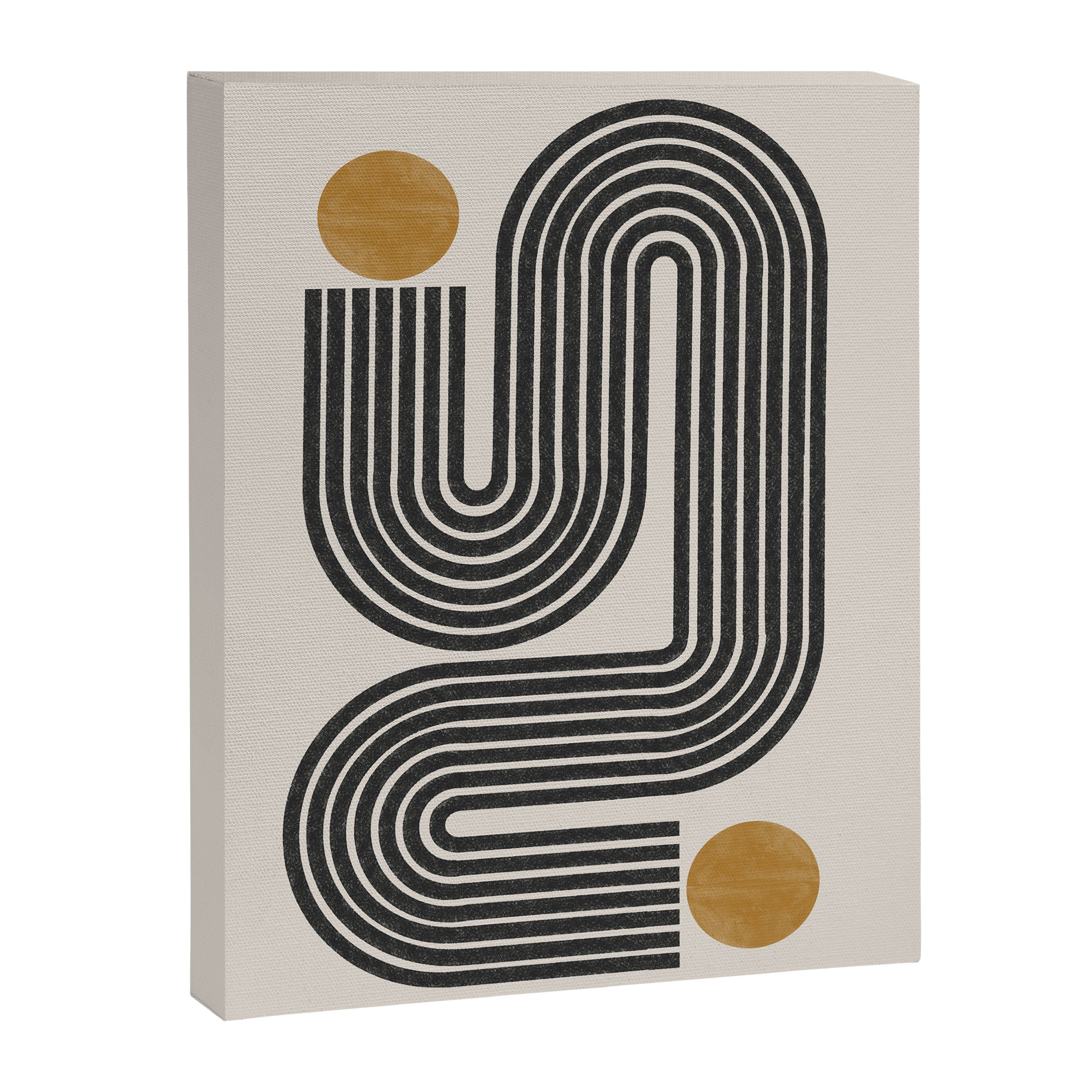 Mid Century Modern Line Canvas Print Gallery Image 6