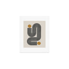 Mid Century Modern Line Art Print Gallery Image 1