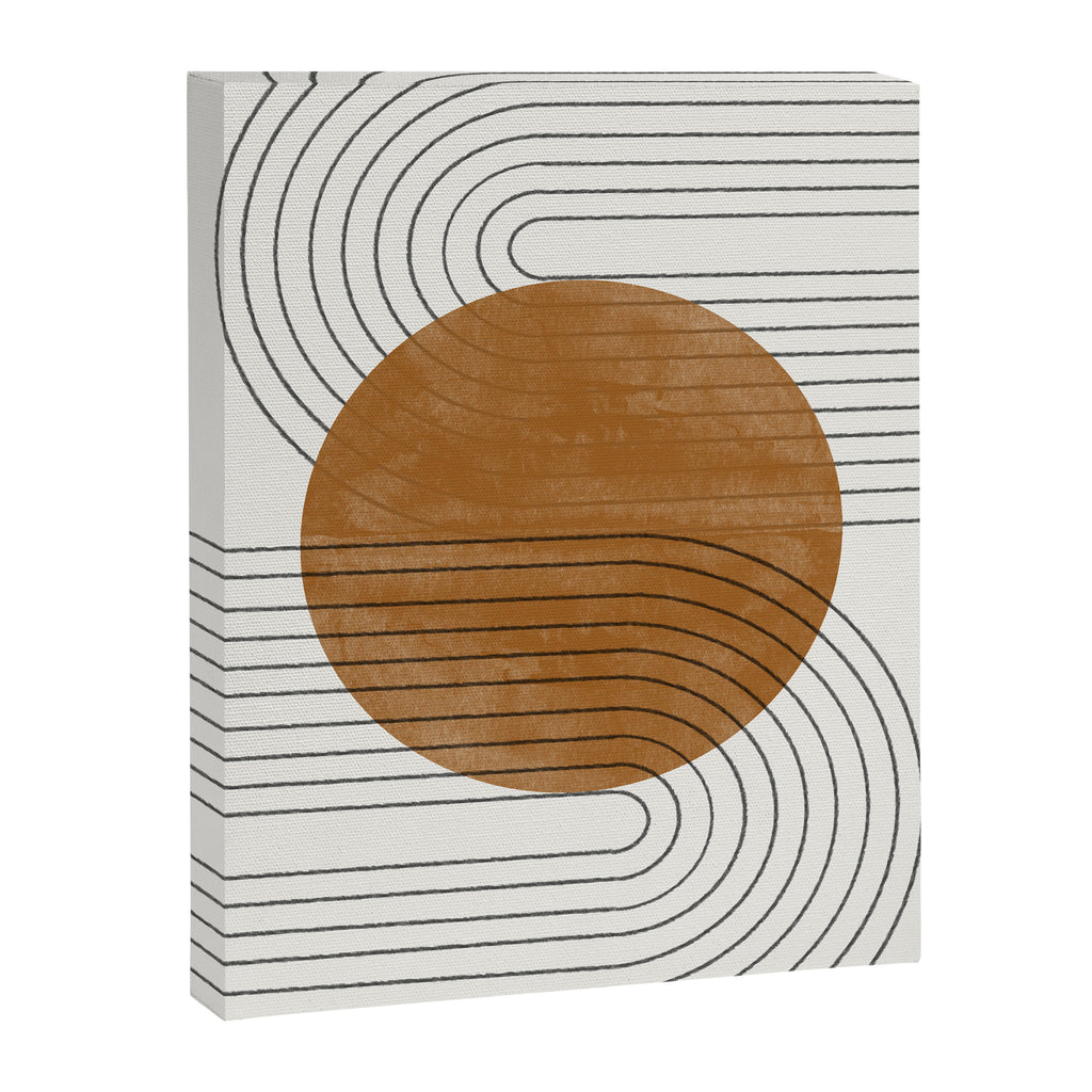 Mid Century Modern Minimalist Balance Canvas Print Gallery Image 6