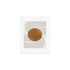 Mid Century Modern Minimalist Balance Art Print Gallery Image 1