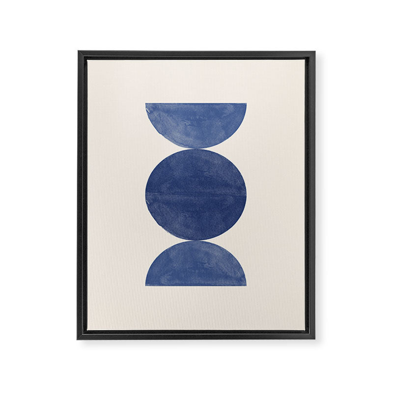 Mid Century Modern Minimalist  Framed Canvas Print Gallery Image 6