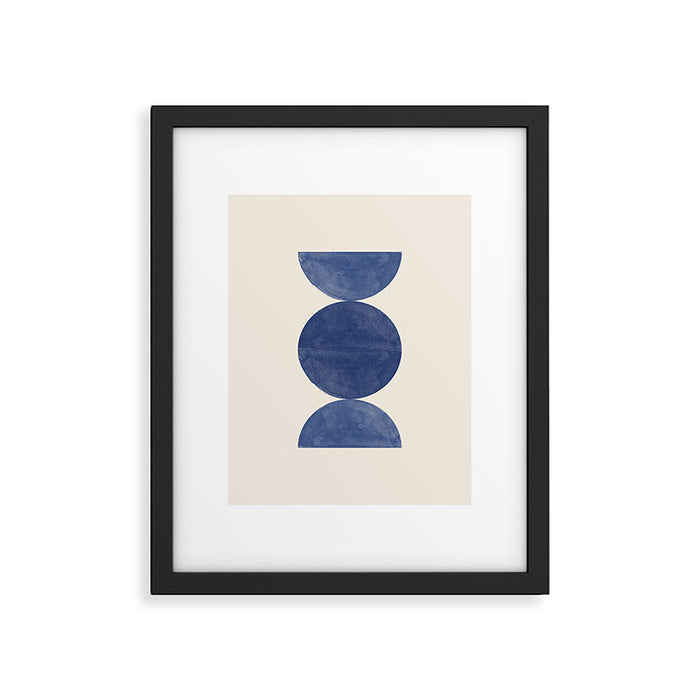 Mid Century Modern Minimalist  Framed Art Print Gallery Image 1