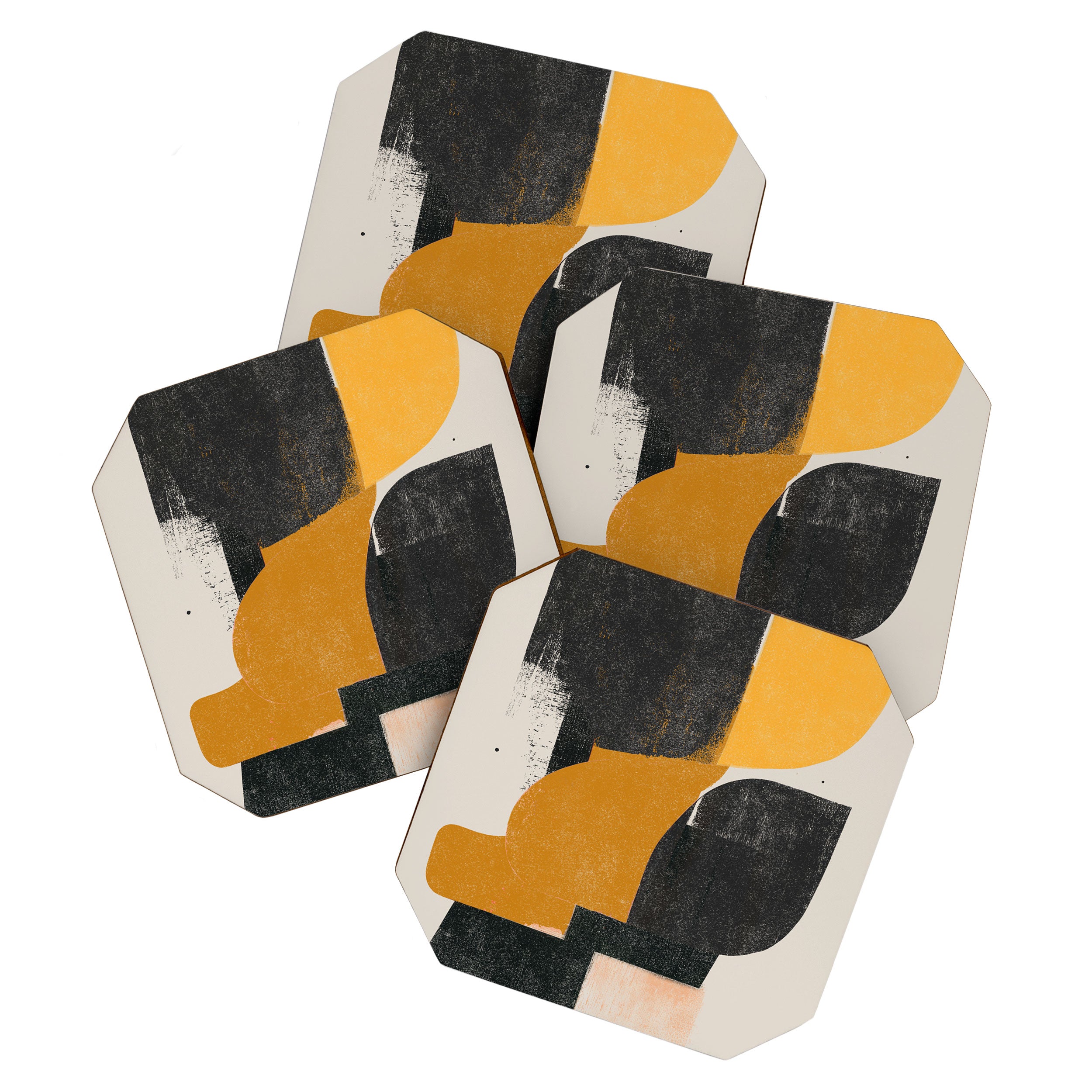  Mid Century Modern Organic Coaster Gallery Image 1