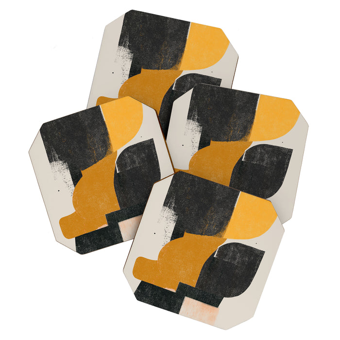  Mid Century Modern Organic Coaster Gallery Image 1