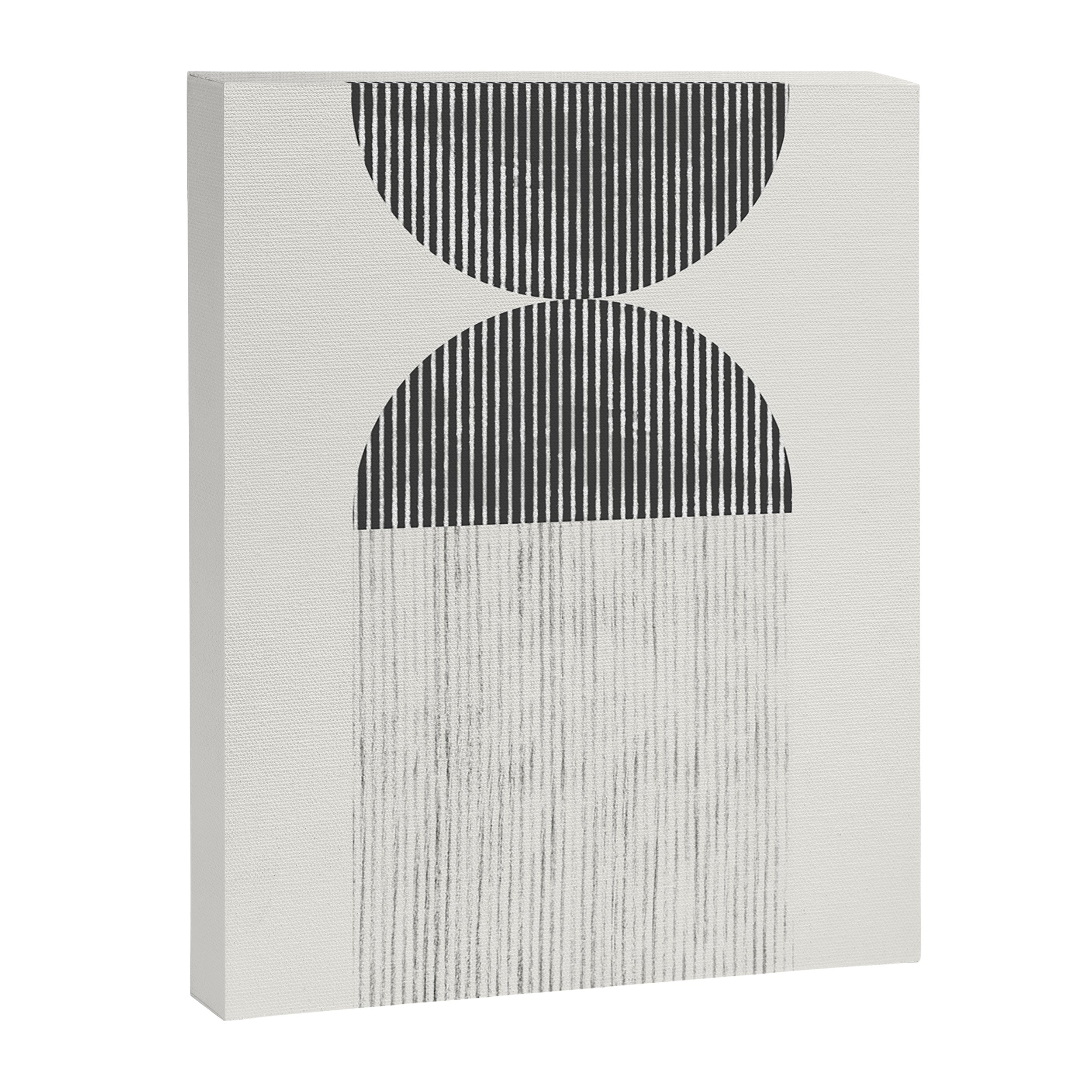 Mid Century Paper Graphic_01 Canvas Print Gallery Image 6