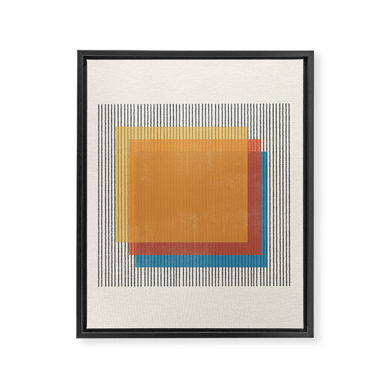 Midcentury Modern Object 01 Framed Canvas Print Gallery Image 8