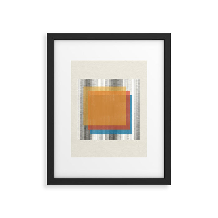 Midcentury Modern Object 01 Framed Art Print Gallery Image 1
