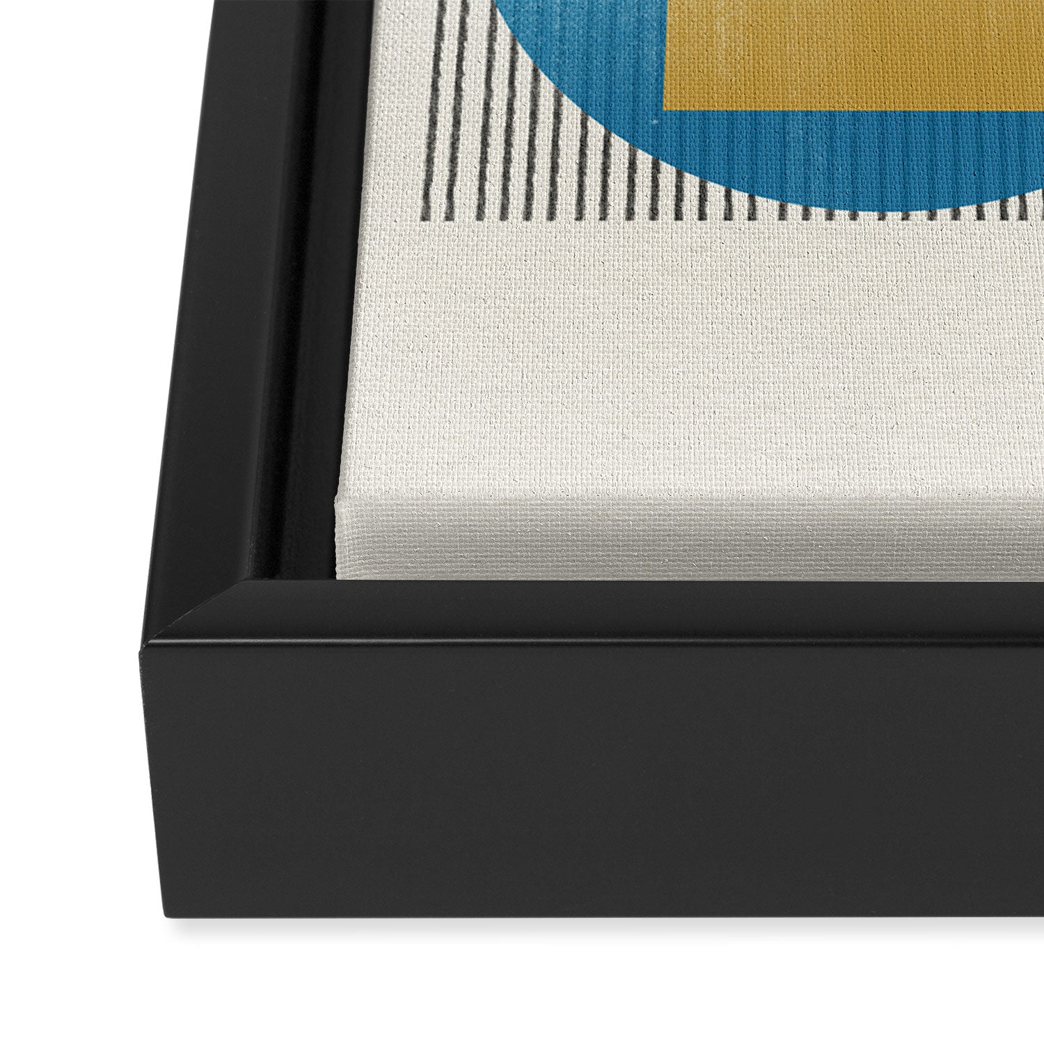 Midcentury Modern Object 02 Framed Canvas Print Gallery Image 3