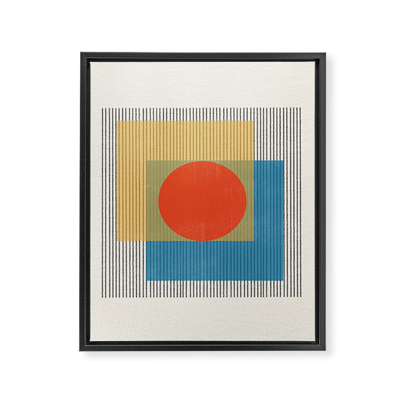 Midcentury Modern Object 03 Framed Canvas Print Gallery Image 8