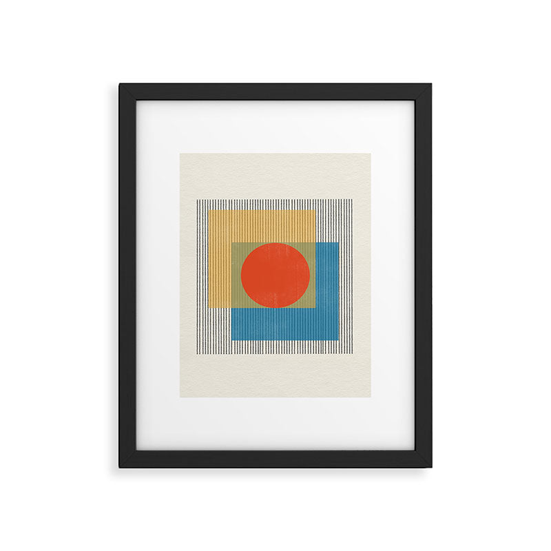 Midcentury Modern Object 03 Framed Art Print Gallery Image 4