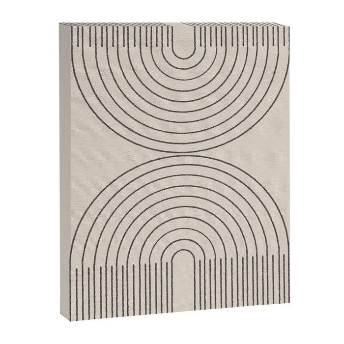 Minimal Line, Arch Modern Canvas Print Gallery Image 1