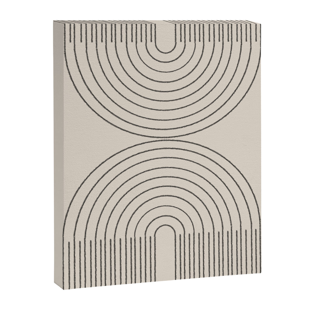 Minimal Line, Arch Modern Canvas Print Gallery Image 6