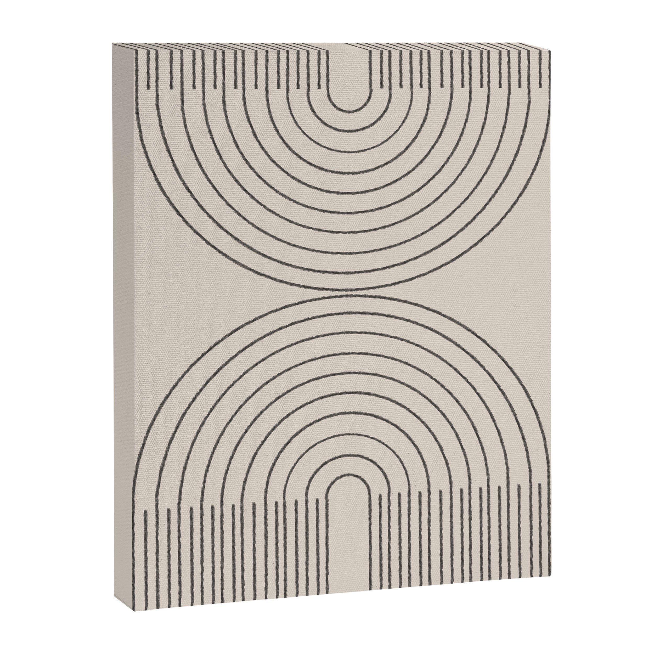 Minimal Line, Arch Modern Canvas Print Gallery Image 6