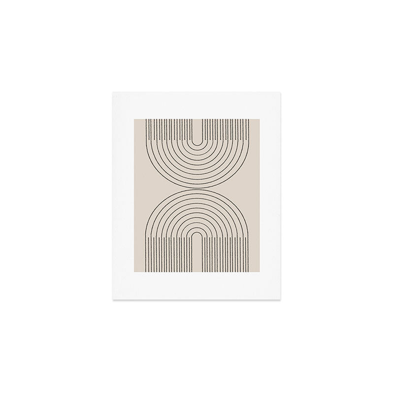 Minimal Line, Arch Modern Art Print Gallery Image 1
