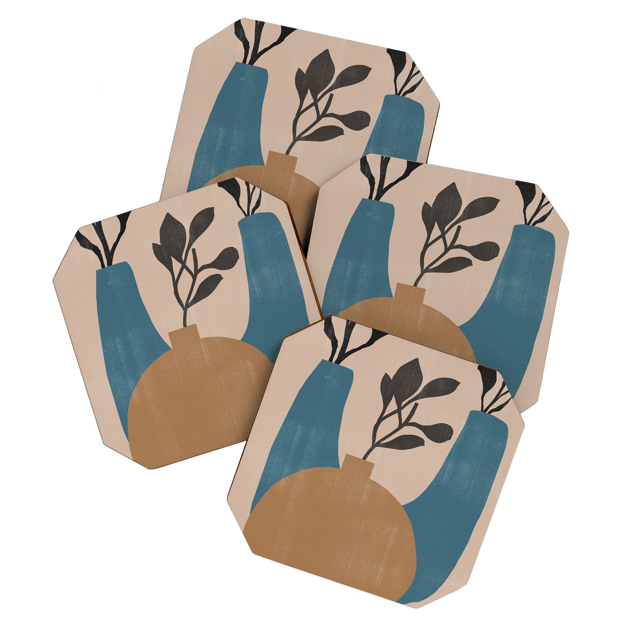 Minimal Vases No.2 Coaster Gallery Image 1