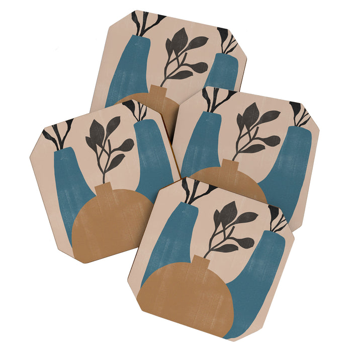 Minimal Vases No.2 Coaster Gallery Image 1