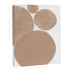 Minimalist Beige Art Canvas Print Gallery Image 6