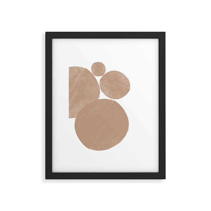 Minimalist Beige Art Framed Art Print Gallery Image 5