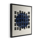 Minimalist Japandi Object Blue No.05 Framed Canvas Print Gallery Image 2
