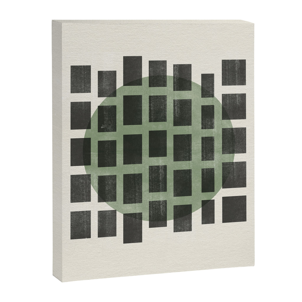 Minimalist Japandi Object Green No.04 Canvas Print Gallery Image 8