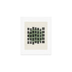 Minimalist Japandi Object Green No.04 Art Print Gallery Image 1