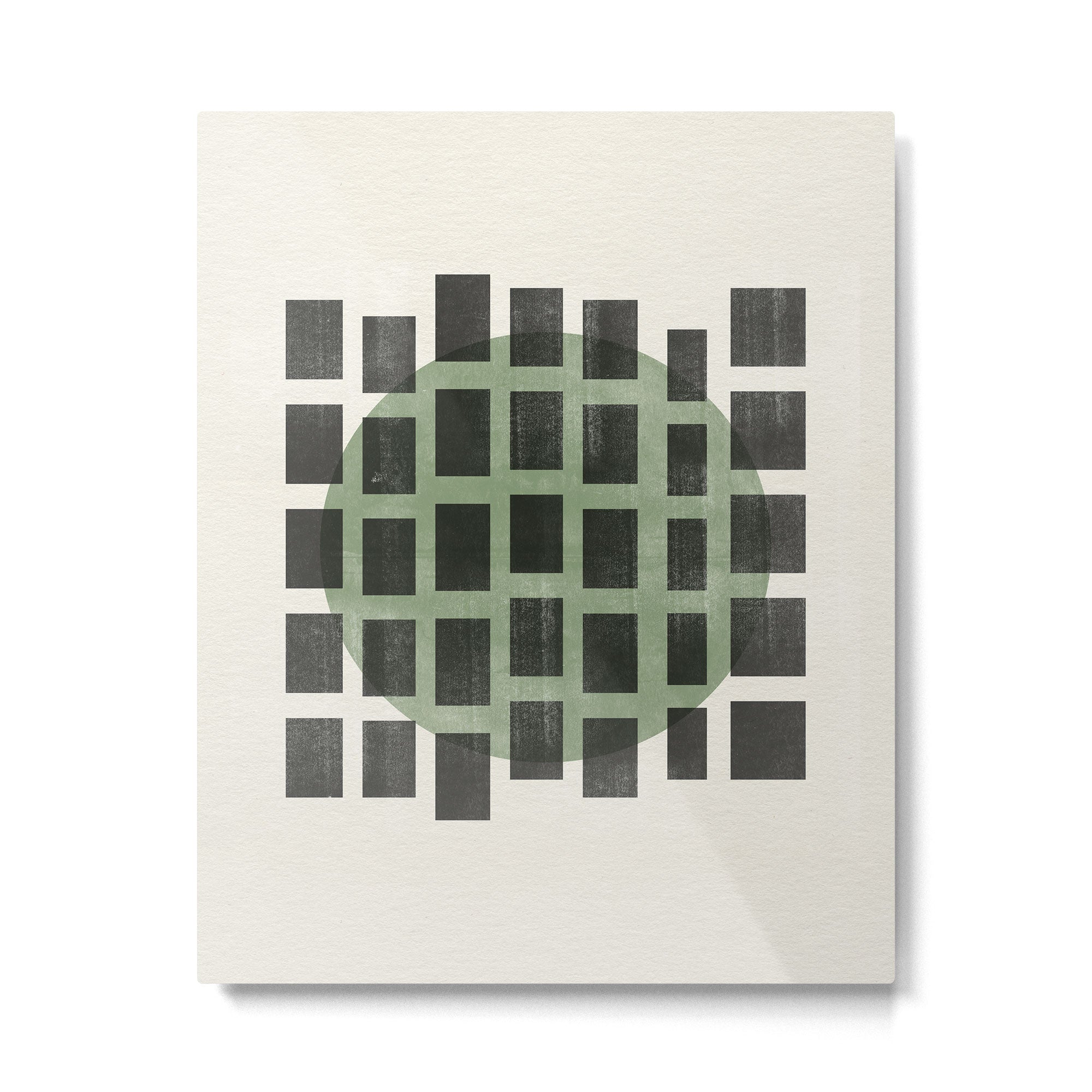 Minimalist Japandi Object Green No.04 Metal Print Gallery Image 6