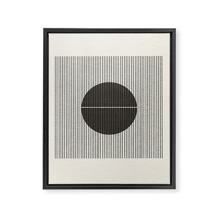 Minimalist Japandi Object No. 02 Framed Canvas Print Gallery Image 1