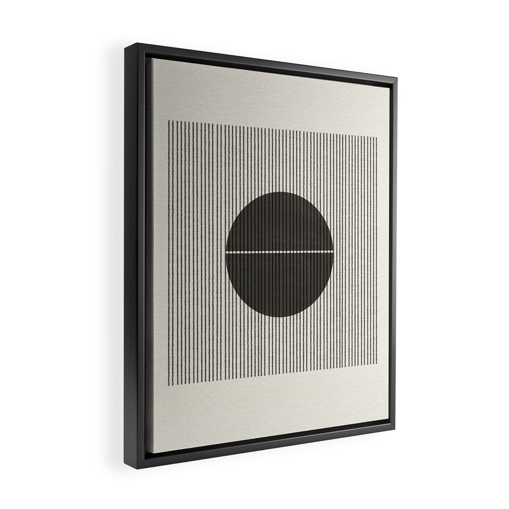 Minimalist Japandi Object No. 02 Framed Canvas Print Gallery Image 2