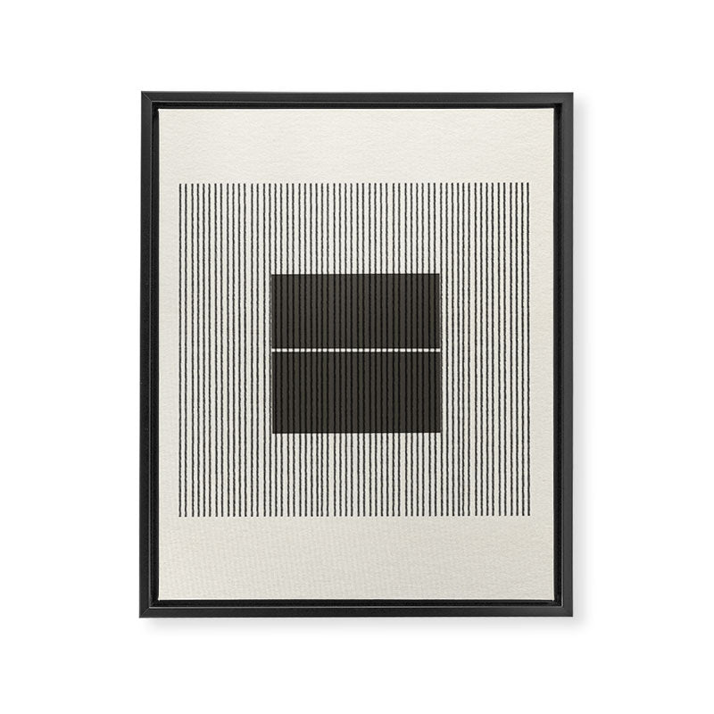 Minimalist Japandi Object No. 1 Framed Canvas Print Gallery Image 8