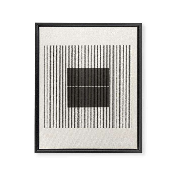 Minimalist Japandi Object No. 1 Framed Canvas Print Gallery Image 1