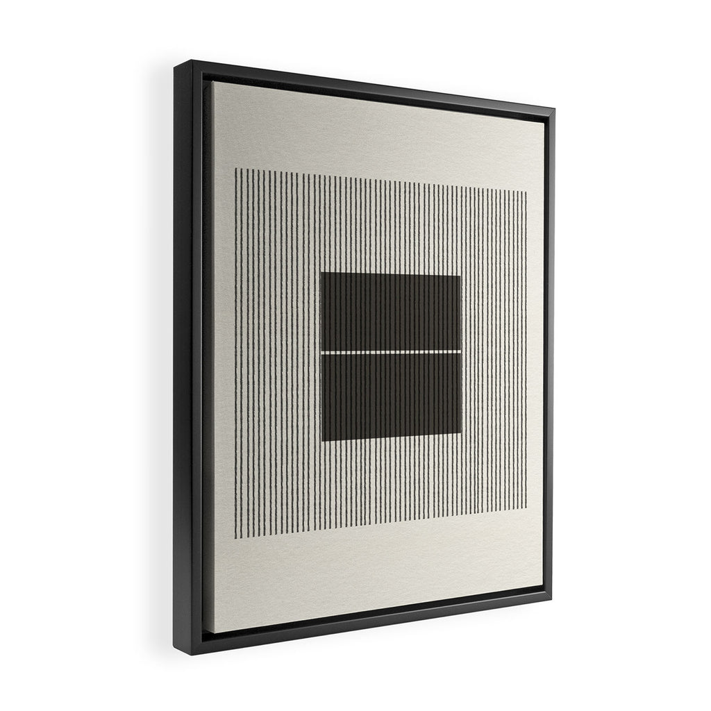 Minimalist Japandi Object No. 1 Framed Canvas Print Gallery Image 2