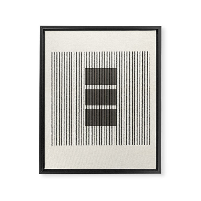 Minimalist Japandi Object No.03 Framed Canvas Print Gallery Image 1