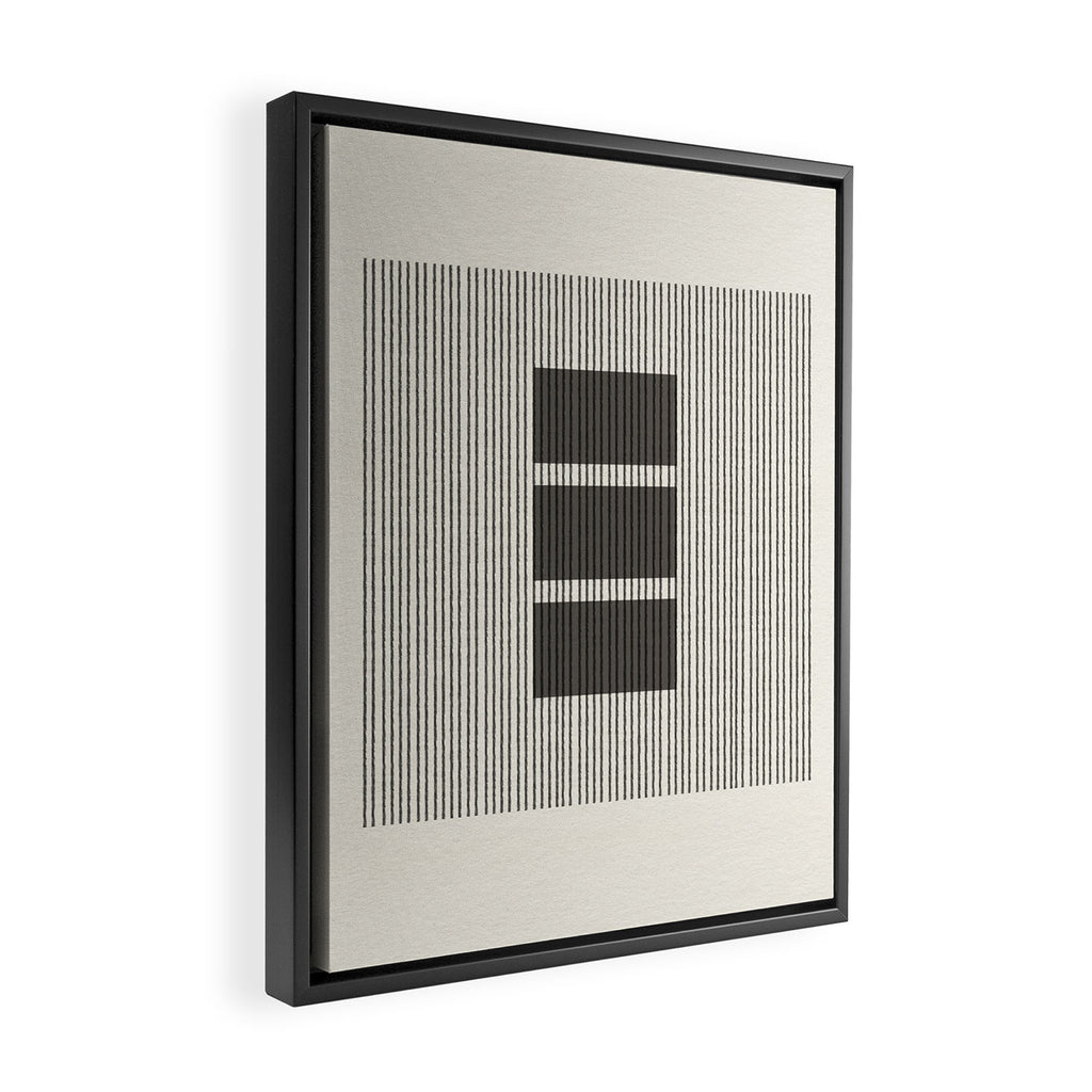 Minimalist Japandi Object No.03 Framed Canvas Print Gallery Image 2