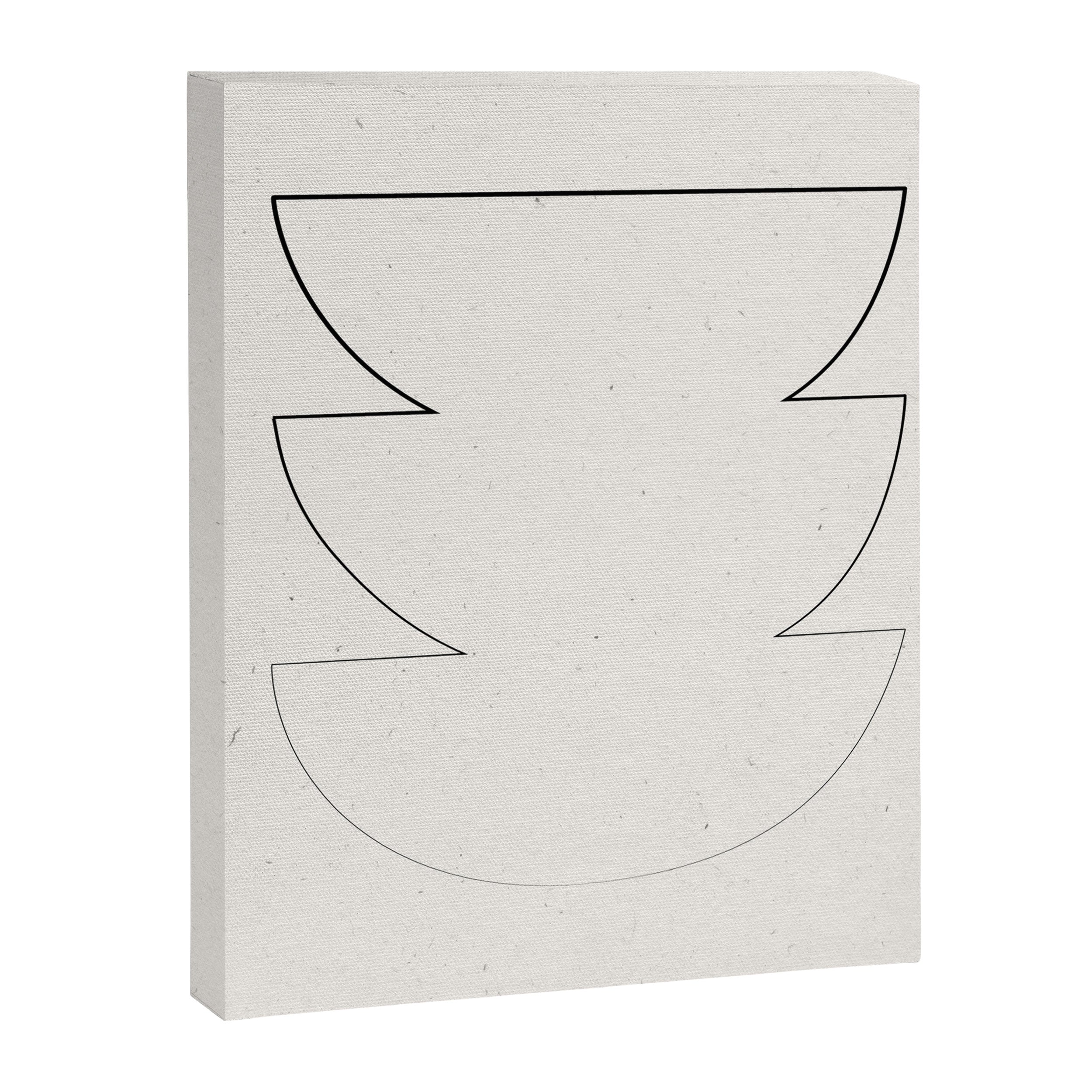 Minimalist Line Geometric Canvas Print Gallery Image 6