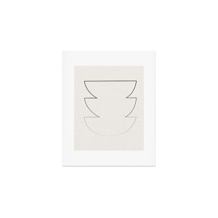 Minimalist Line Geometric Art Print Gallery Image 1