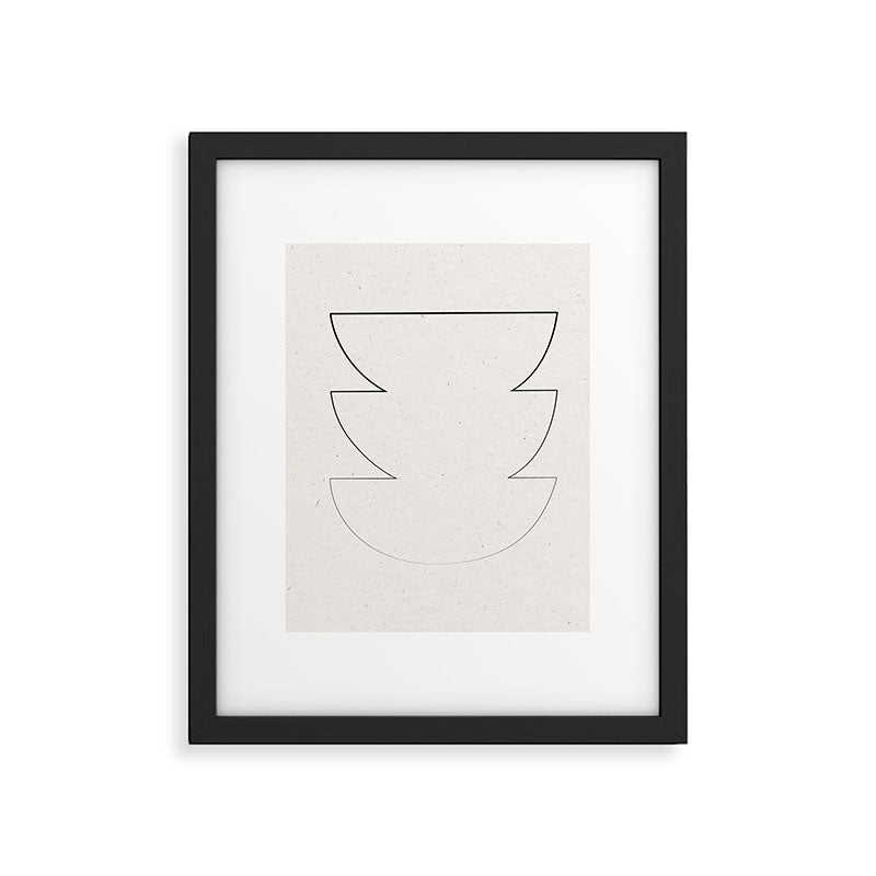 Minimalist Line Geometric Framed Art Print Gallery Image 5