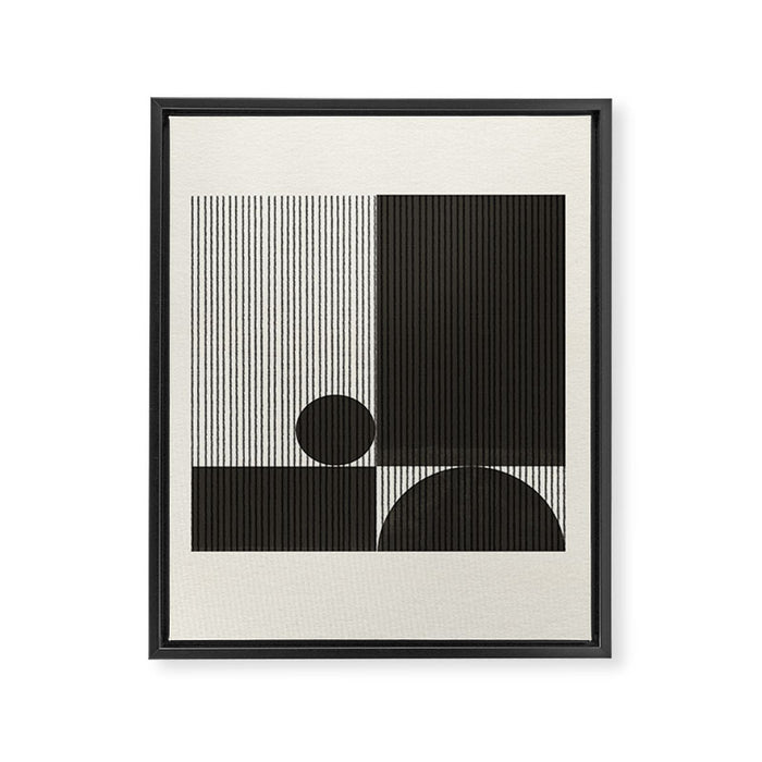 Minimalist Objekt 2 Framed Canvas Print Gallery Image 1