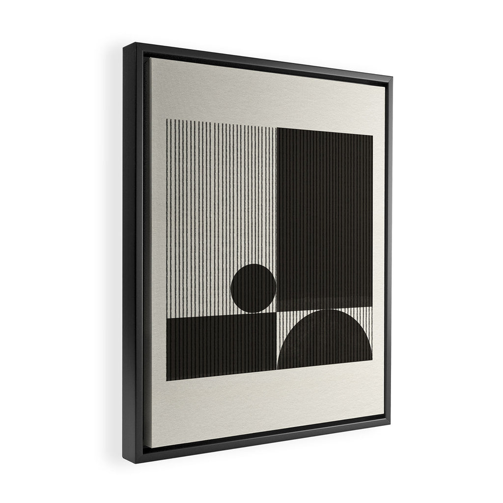 Minimalist Objekt 2 Framed Canvas Print Gallery Image 2